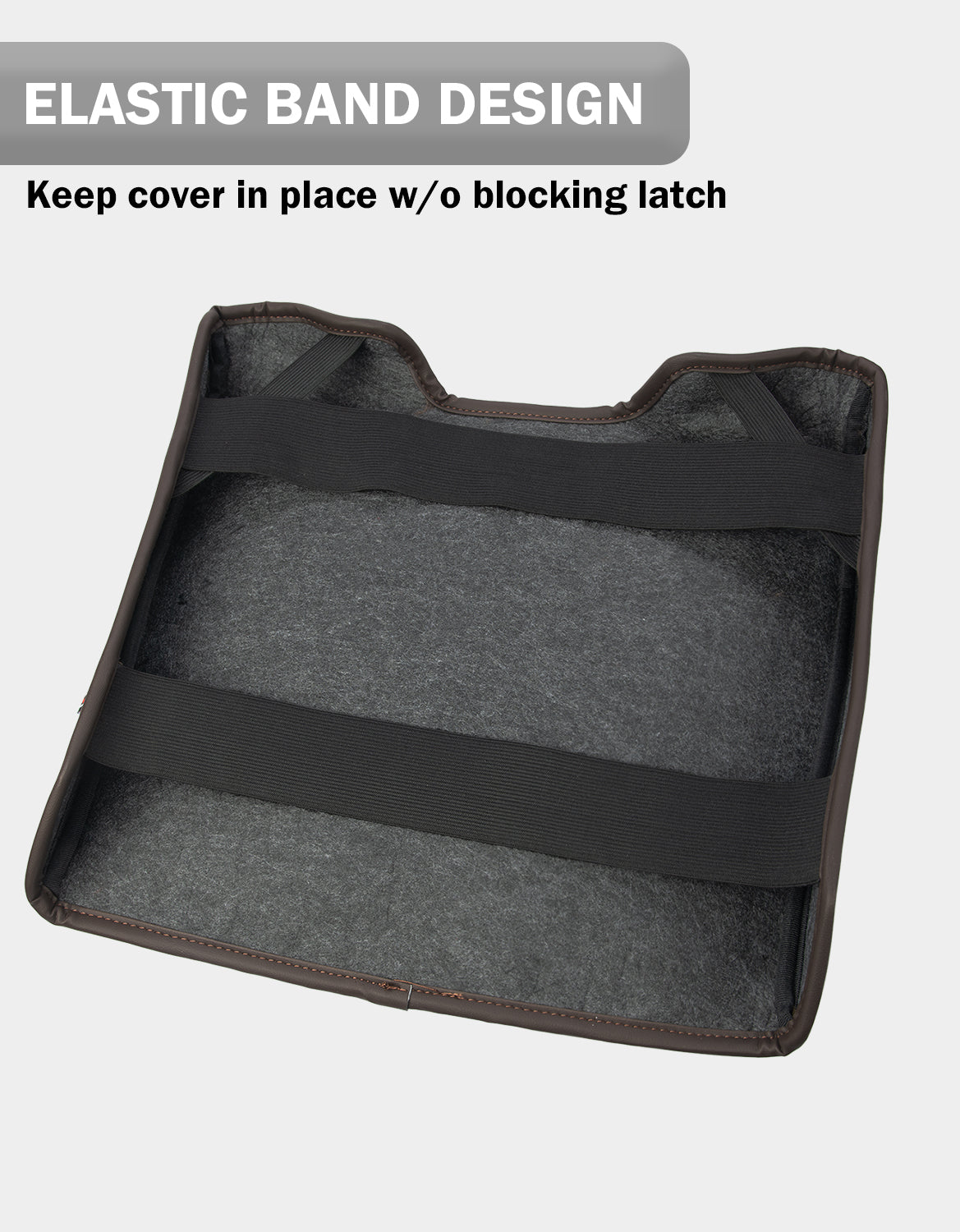 KBH Center Console Armrest Cover for Bucket Seat 2014-2018 Chevy Silverado 1500/2500/3500,2014-2018 GMC Sierra 1500/2500/3500,2015-2020 Tahoe/Yukon/Suburban