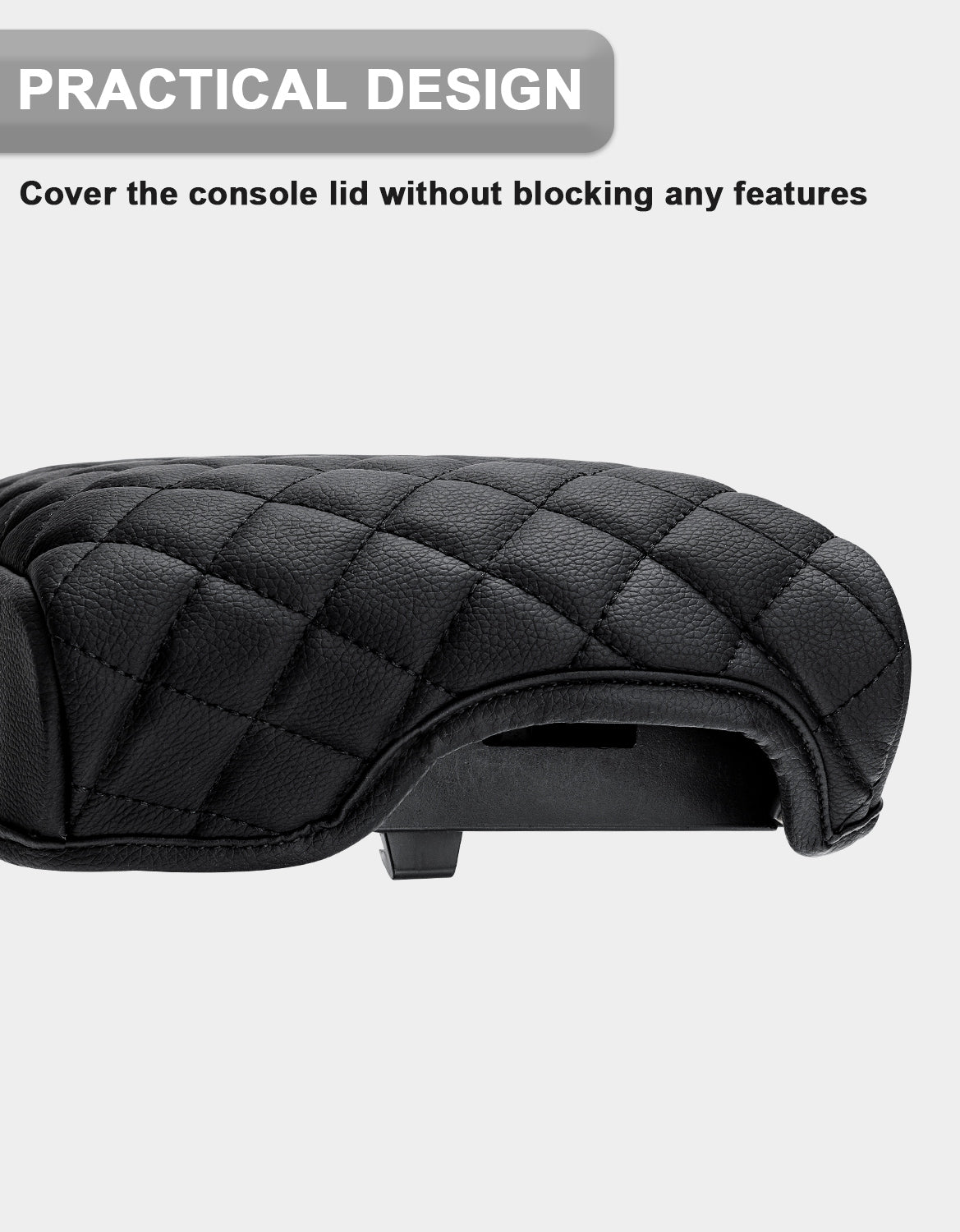 KBH Center Console Armrest Cover for Hyundai Sonata 2015-2019