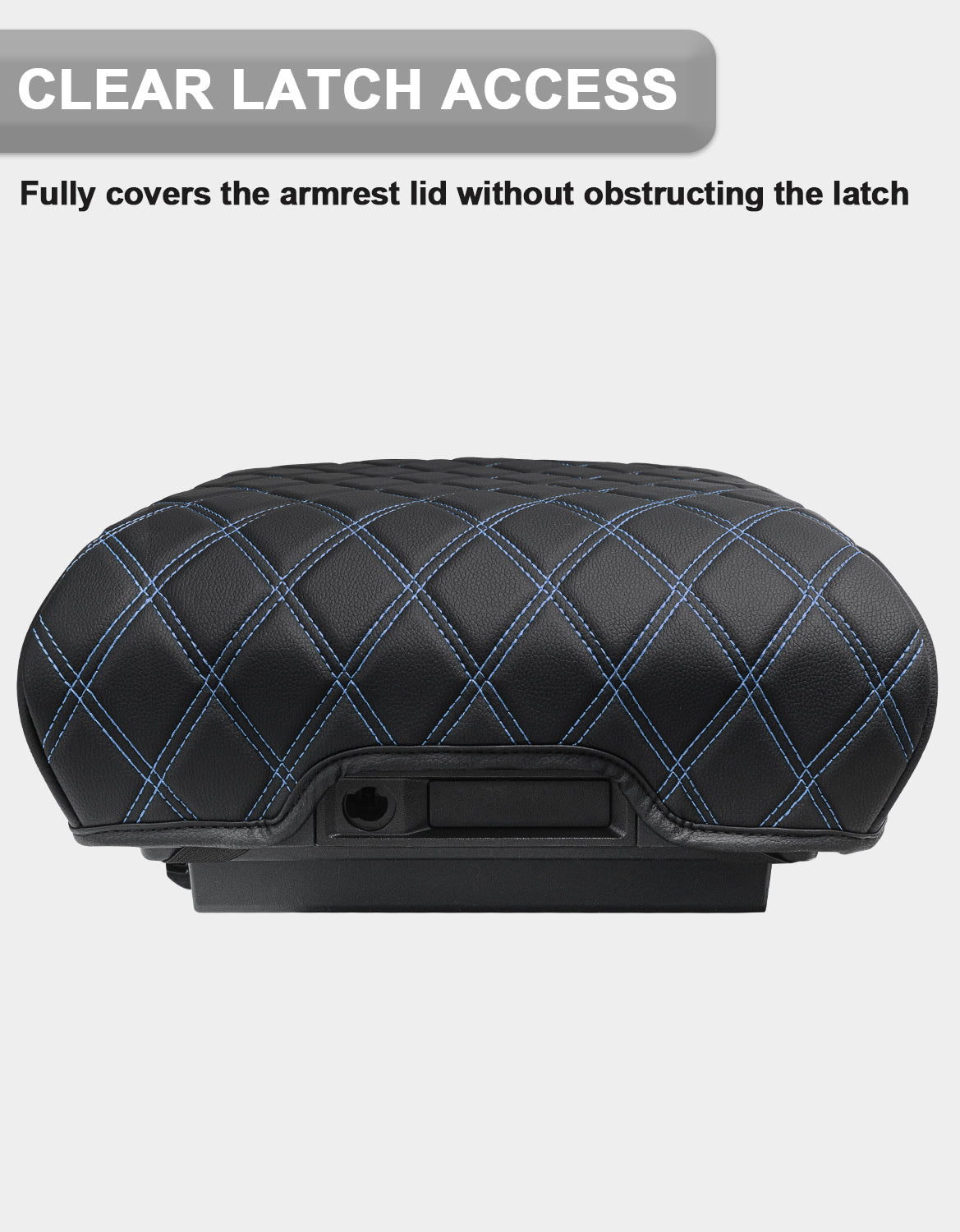 KBH Center Console Armrest Cover Pad for Bucket Seat 2021-2025 Ford F-150