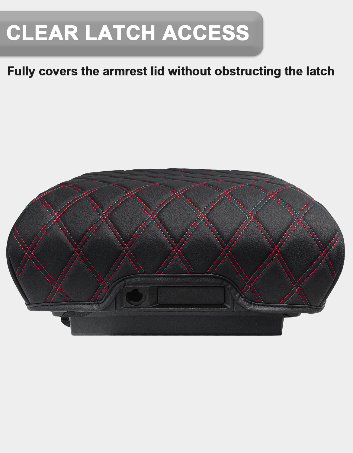 KBH Center Console Armrest Cover Pad for Bucket Seat 2021-2025 Ford F-150