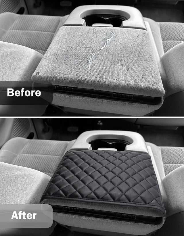 KBH Center Console Armrest Cover Pad for Jump Seat 1999-2003 Ford F150