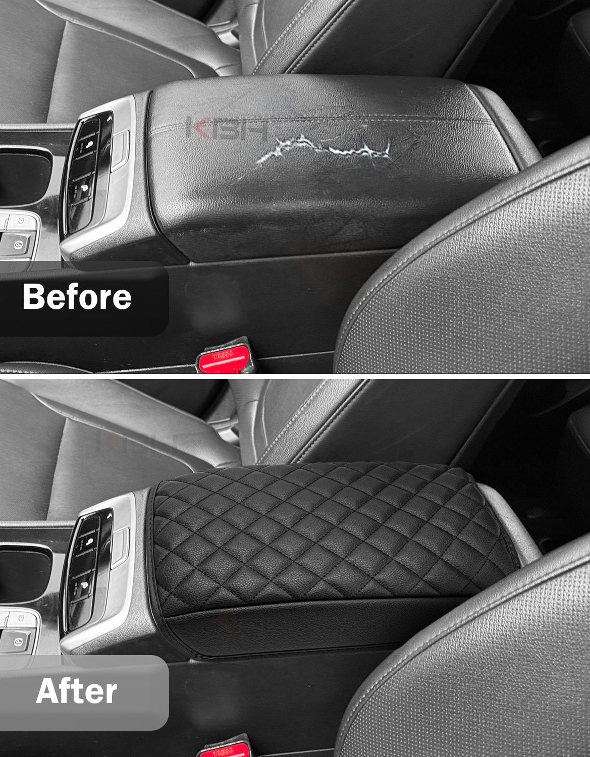 Center Console Armrest Cover for Hyundai Tucson 2022-2026