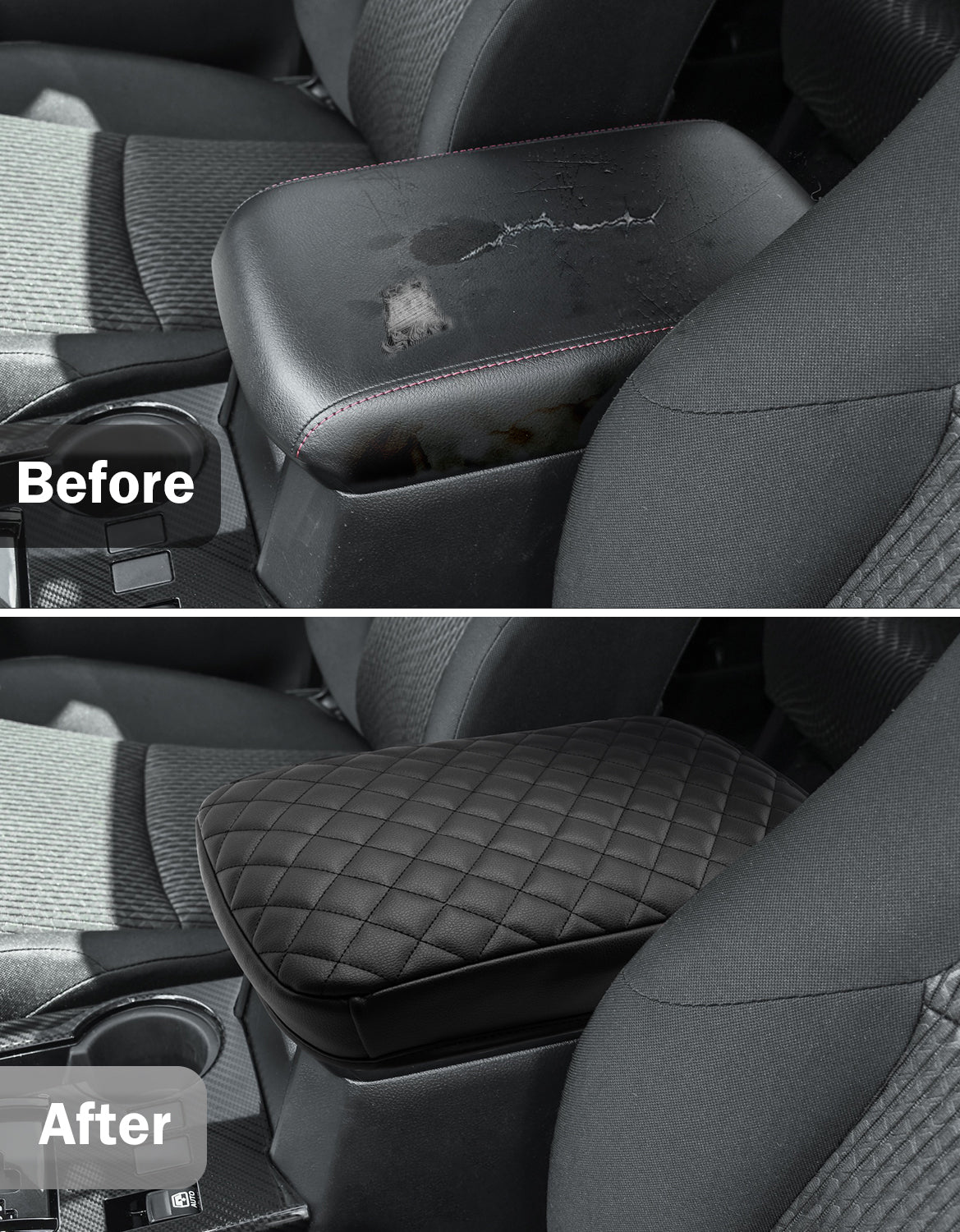 KBH Center Console Armrest Cover Cushion Pad Protector for 2010-2024 Toyota 4Runner