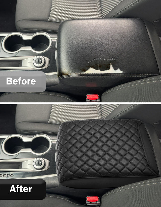 KBH Center Console Armrest Cover Cushion Pad Protector for 2013-2020 Nissan Pathfinder,2013-2020 Infiniti QX60 / JX35