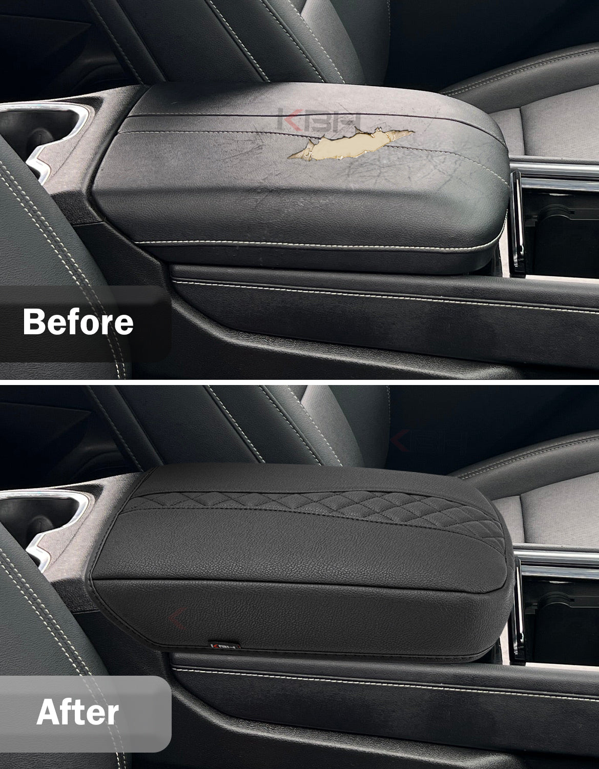 Center Console Armrest Cover for 2024-2027 Chevy Traverse,2024-2027 GMC Acadia