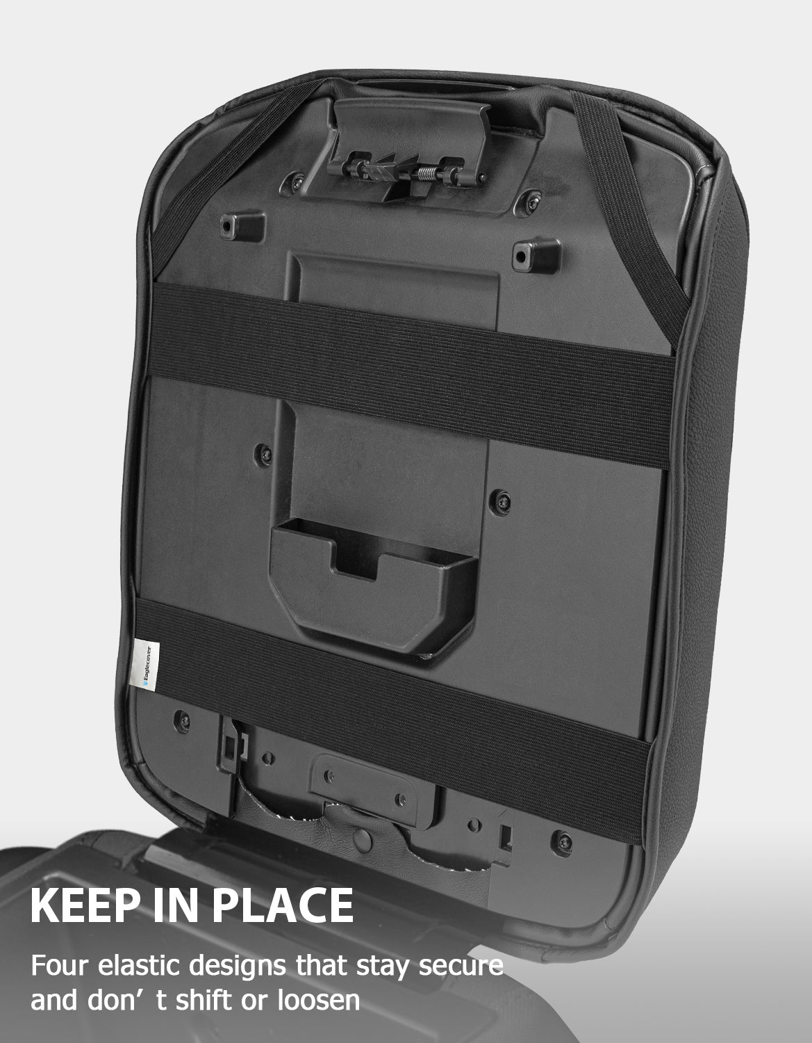 KBH Center Console Armrest Cover For Jump Seat 2019-2026 Chevy Silverado 1500 2500 3500,2019-2026 GMC Sierra 1500 2500 3500