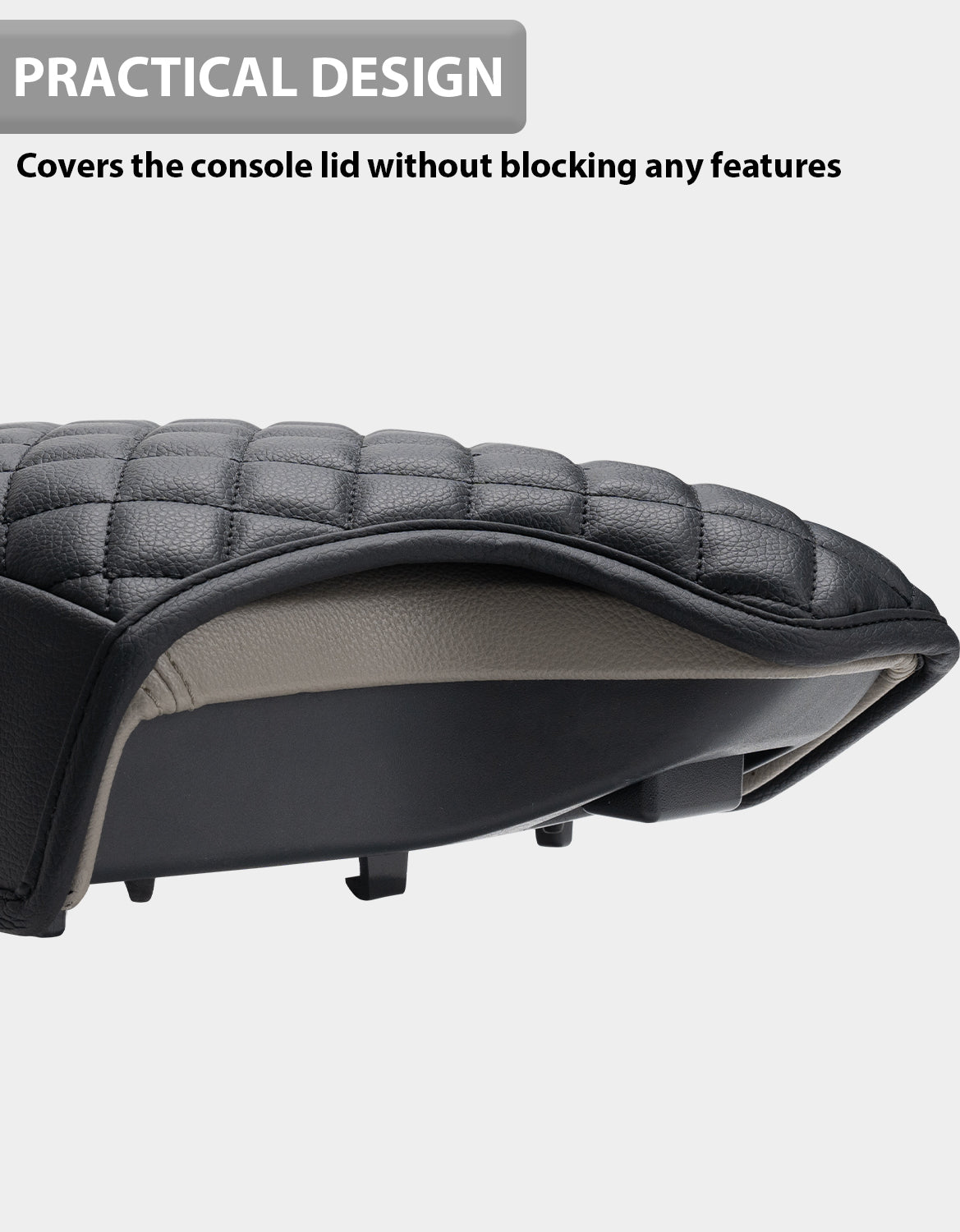 KBH Center Console Cover Pad for Ford Ranger 2019-2023