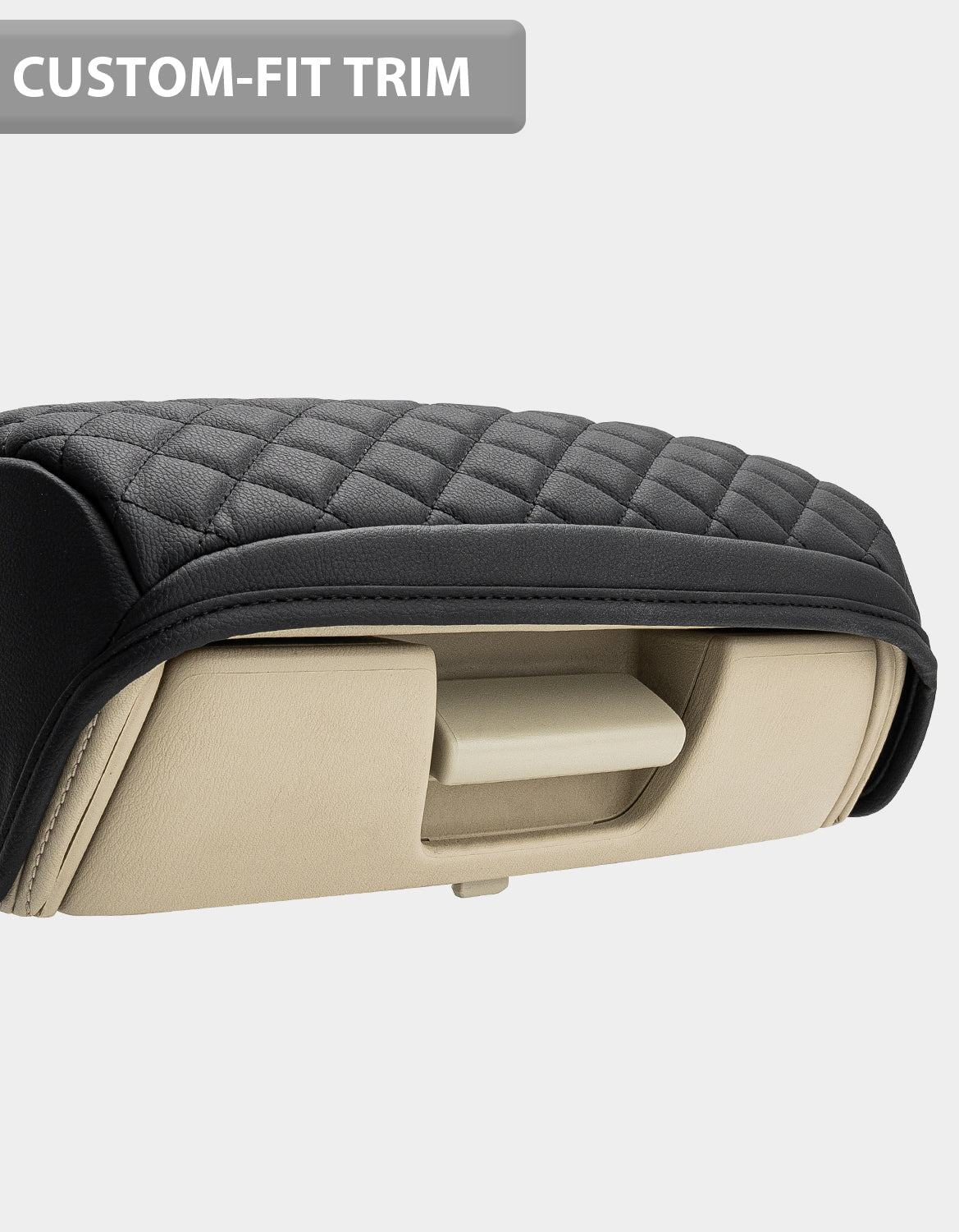 KBH Center Console Armrest Cover Pad Protector for Infiniti QX56 2011-2017, Infiniti QX80 2011-2017