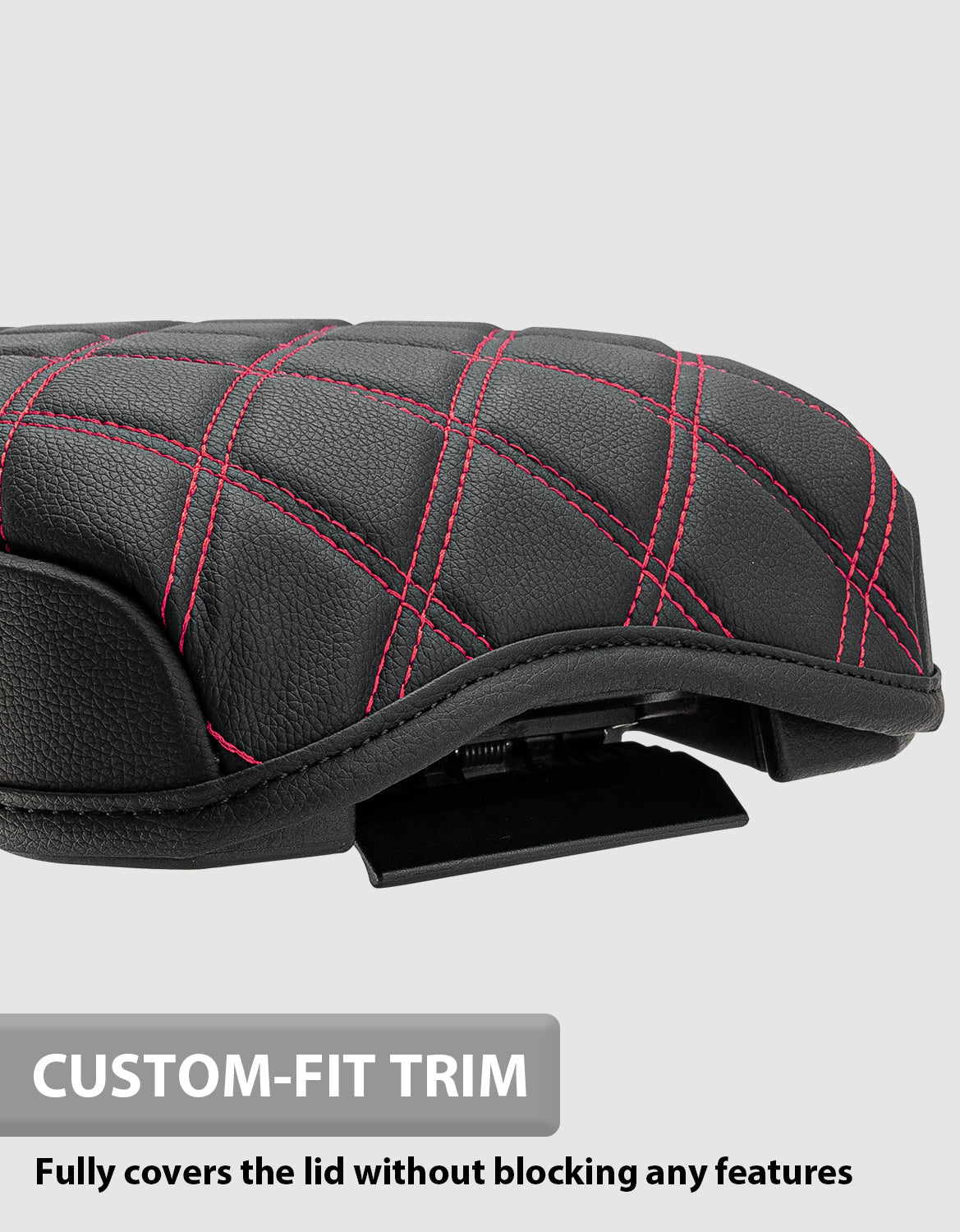 KBH Center Console Armrest Cover Cushion Protector for Toyota Tacoma 2016-2023