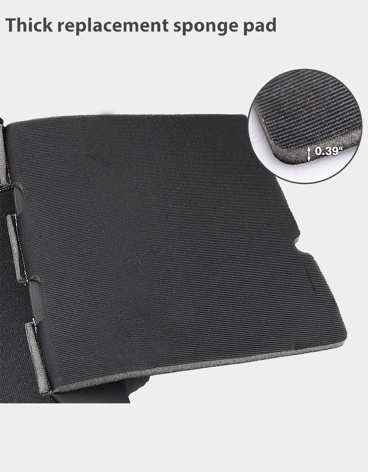 KBH Easy Installation Center Console Cover Replacement for Jump Seat 2013-2018 Dodge Ram 1500,2013-2025 Dodge Ram 1500Classic,2013-2025 Dodge Ram 2500 3500