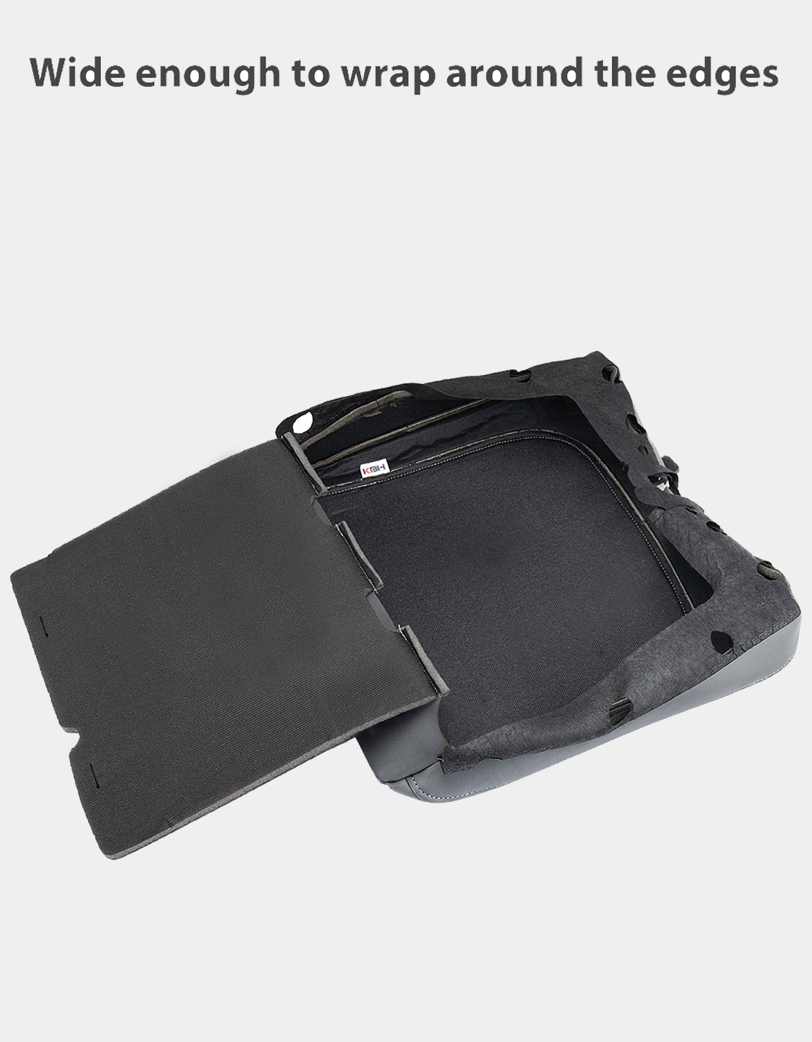 KBH Easy Installation Center Console Cover Replacement for Jump Seat 2013-2018 Dodge Ram 1500,2013-2025 Dodge Ram 1500Classic,2013-2025 Dodge Ram 2500 3500