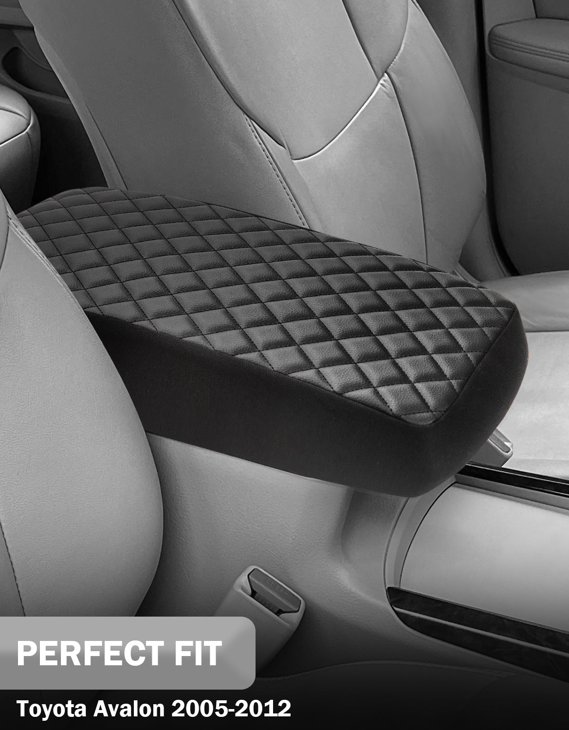 KBH Center Console Armrest Covering Pad Cushion Protector for Toyota Avalon 2005-2012