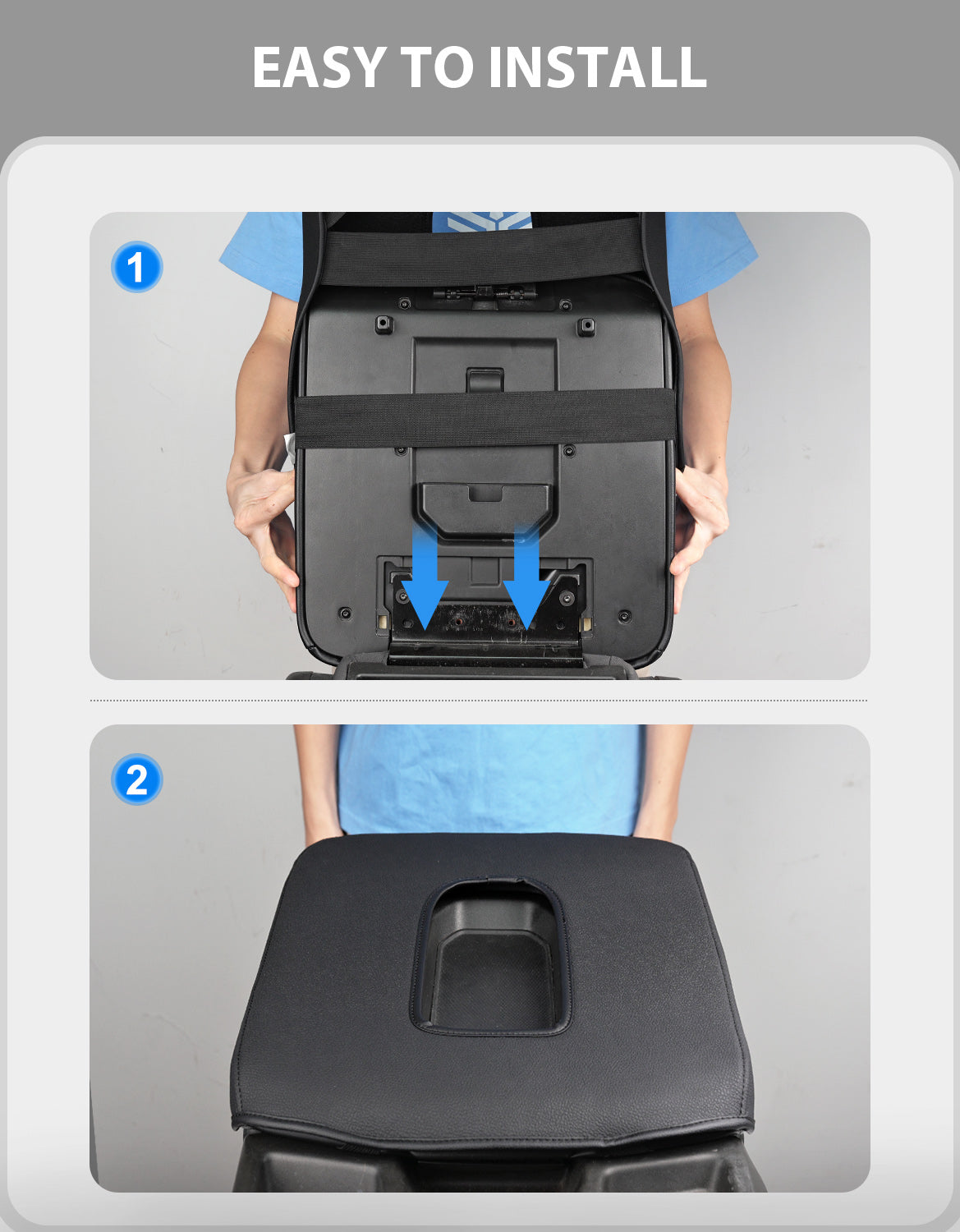 KBH Center Console Armrest Cover For Jump Seat 2019-2025 Chevy Silverado 1500 2500 3500,2019-2025 GMC Sierra 1500 2500 3500