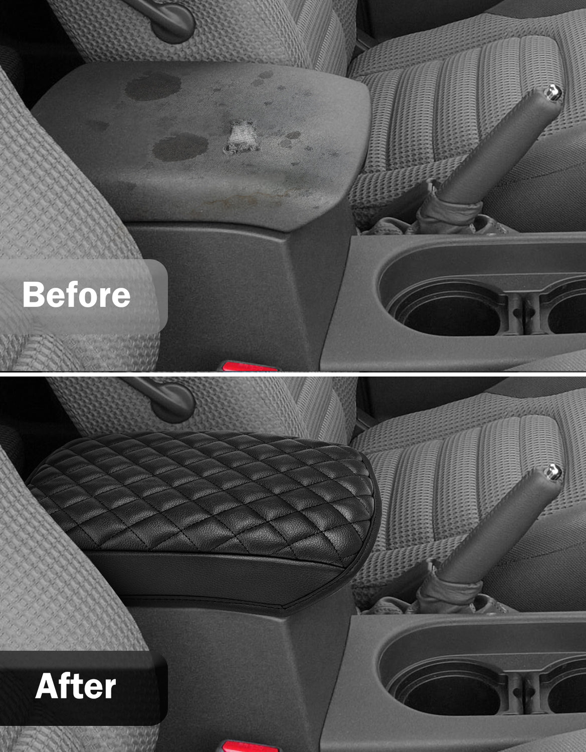 KBH Center Console Cover for 2005-2015 Nissan Xterra, 2005-2021 Nissan Frontier