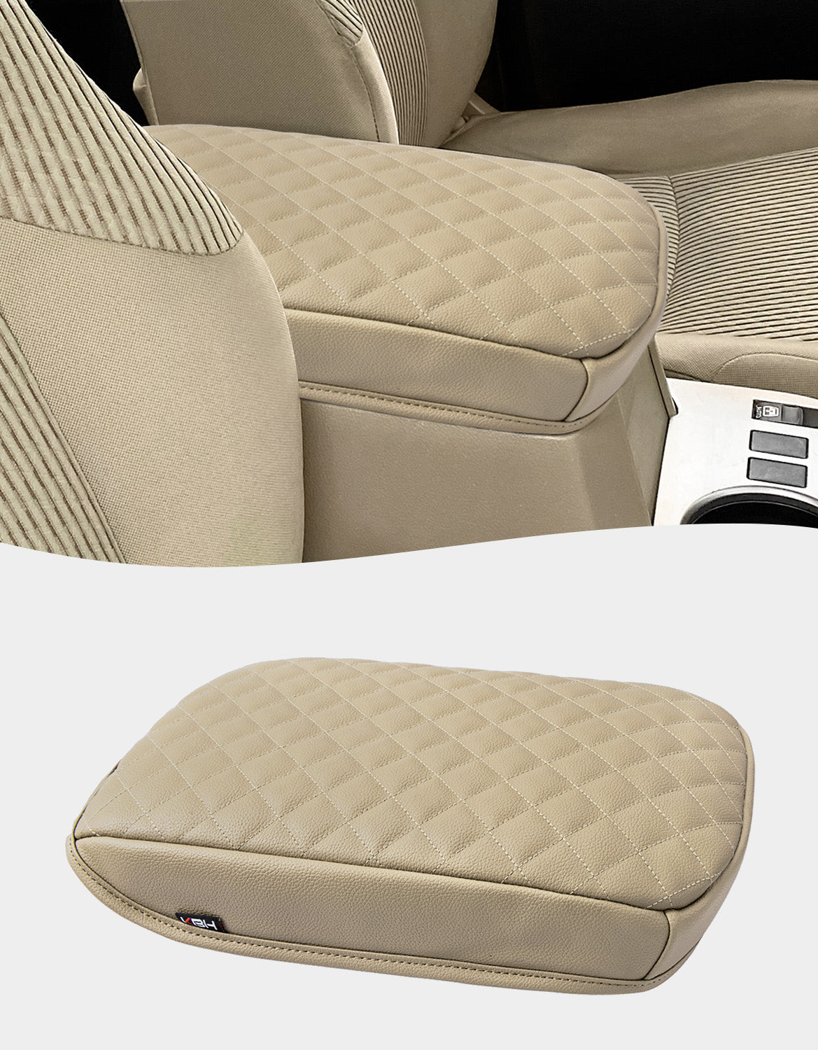 KBH Center Console Armrest Cover Cushion Pad Protector for 2010-2024 Toyota 4Runner