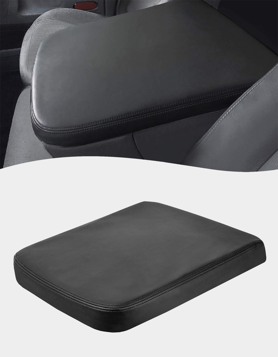 KBH Easy Installation Center Console Cover Replacement for Jump Seat 2002-2008 Dodge Ram 1500 2500 3500