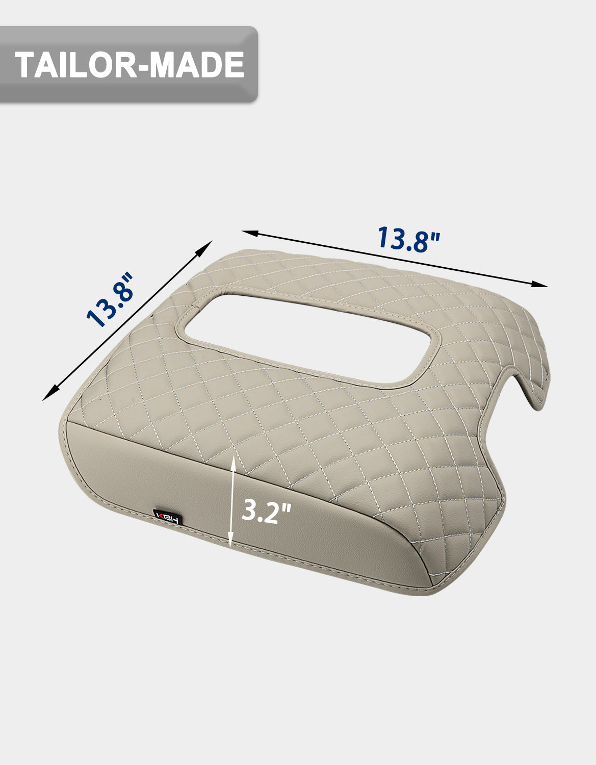 Center Console Armrest Cover Pad for Bucket Seat 2014-2018 Chevy Silverado 1500 2500 3500,2014-2018 GMC Sierra 1500 2500 3500,2015-2020 Tahoe/Yukon/Suburban