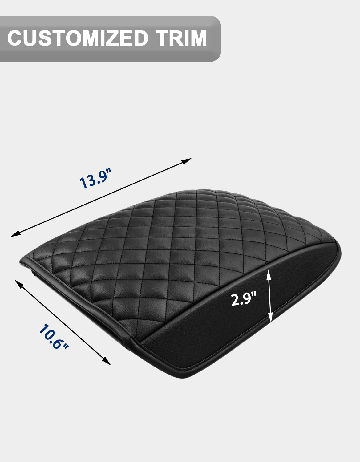 KBH Center Console Armrest Cover Pad Cushion Protector for 2020-2026 Ford Explorer