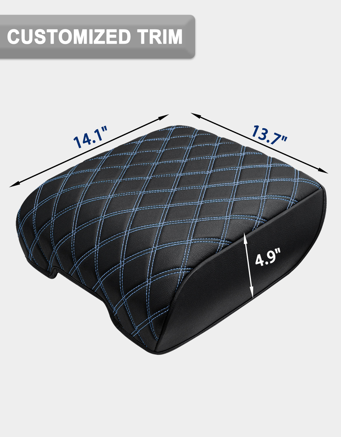 Center Console Armrest Cover Pad for Bucket Seat 2021-2026 Ford F-150