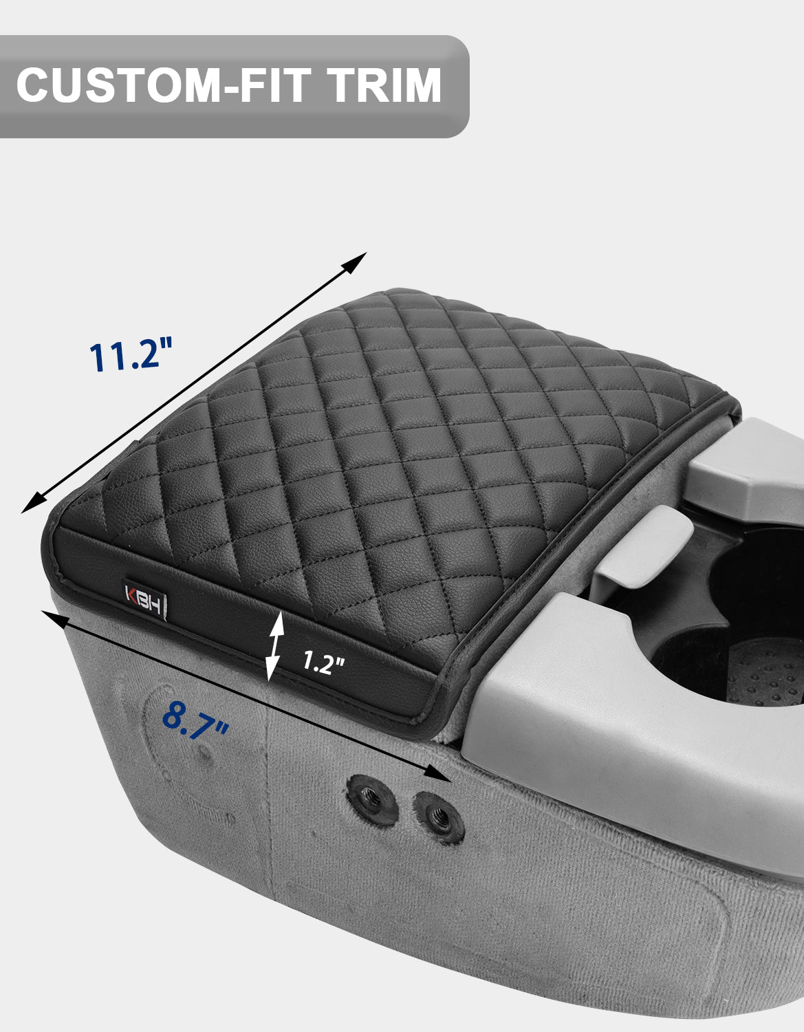 KBH Center Console Armrest Cover Pad for Jump Seat 1999-2003 Ford F150