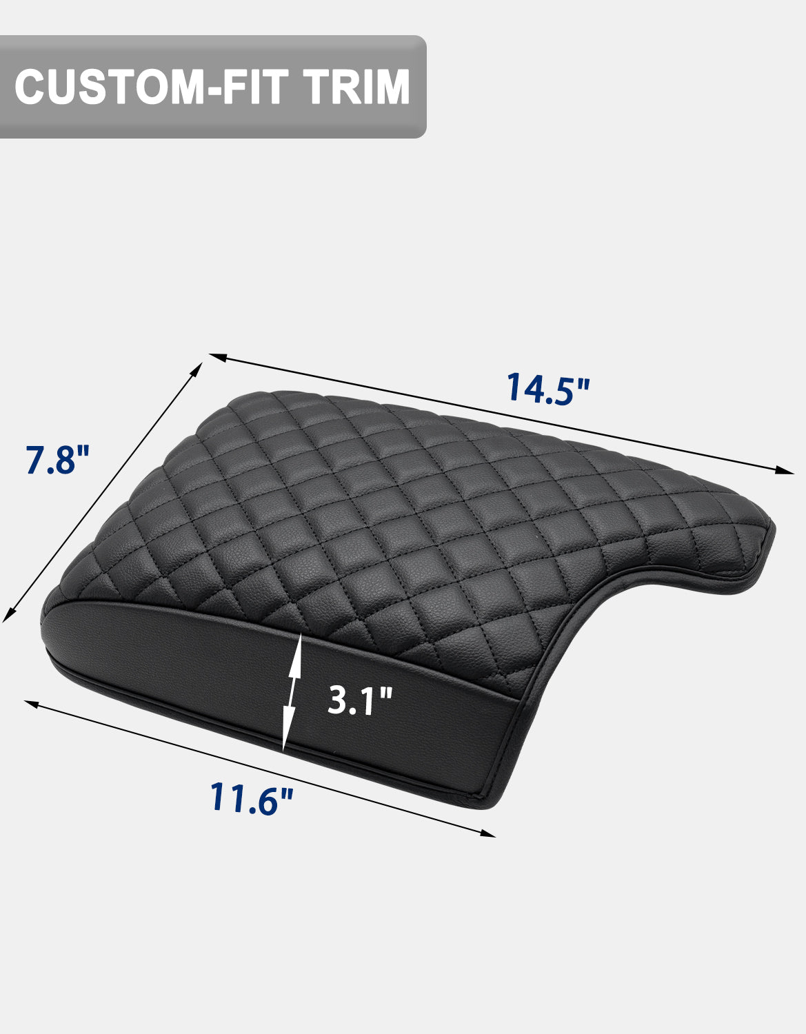 KBH Center Console Cover Pad for Ford Ranger 2019-2023