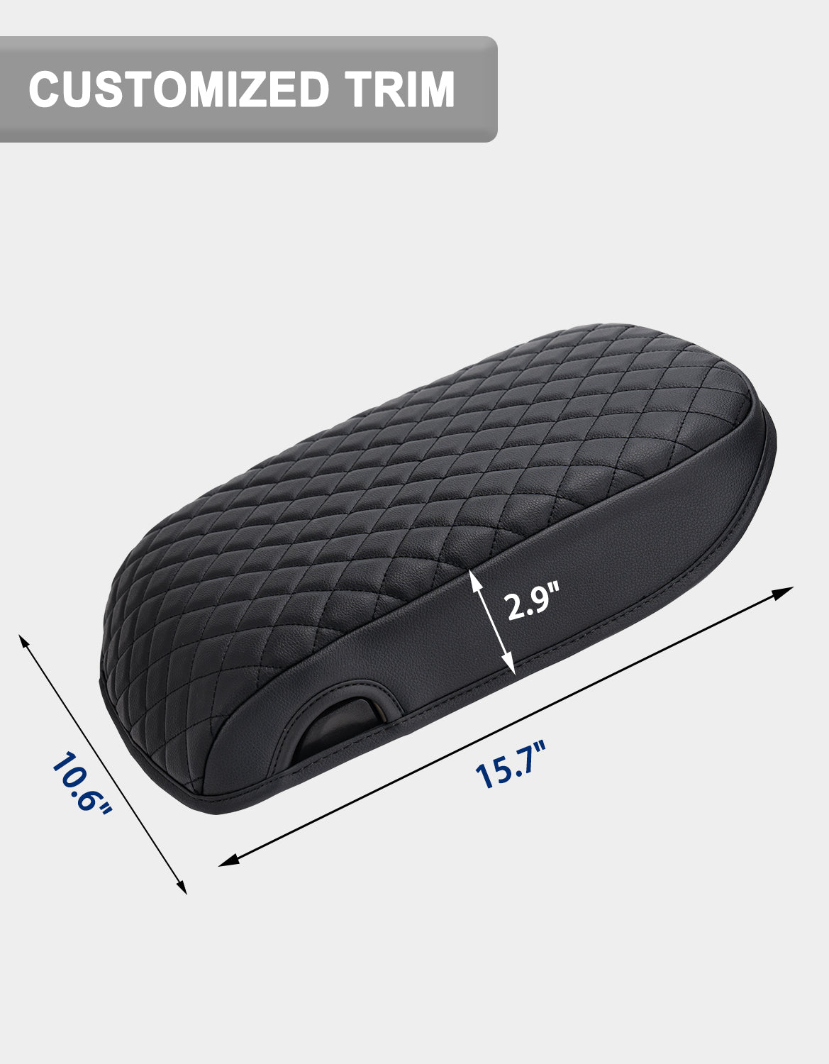 KBH Center Console Armrest Cover for Bucket Seat 2003-2006 Chevy Silverado 1500 2500 3500,2003-2006 Chevy Tahoe/Suburban/Avalanche, 2003-2006 GMC Sierra 1500 2500 3500,2003-2006 GMC Yukon