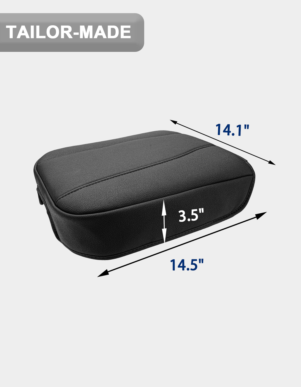 Power Sliding Console Armrest Cover for Bucket Seat 2021-2026 Chevy Tahoe Suburban,2021-2025 GMC Yukon