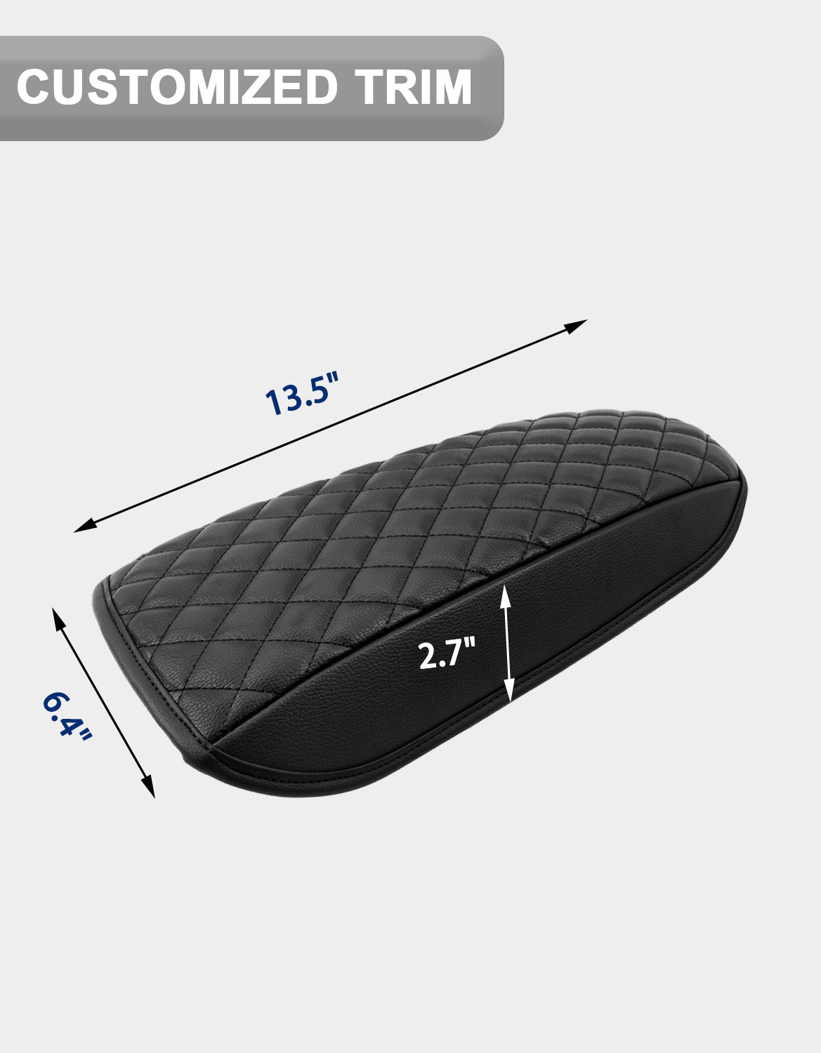 KBH Center Console Armrest Cover Pad for 2013-2016 Ford Fusion