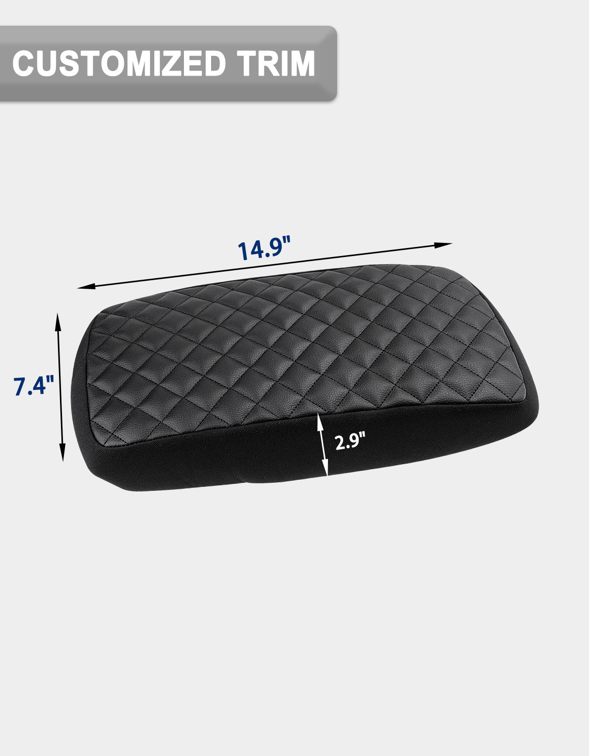 KBH Center Console Armrest Cover Pad Cushion Protector for Toyota Camry 2007-2011