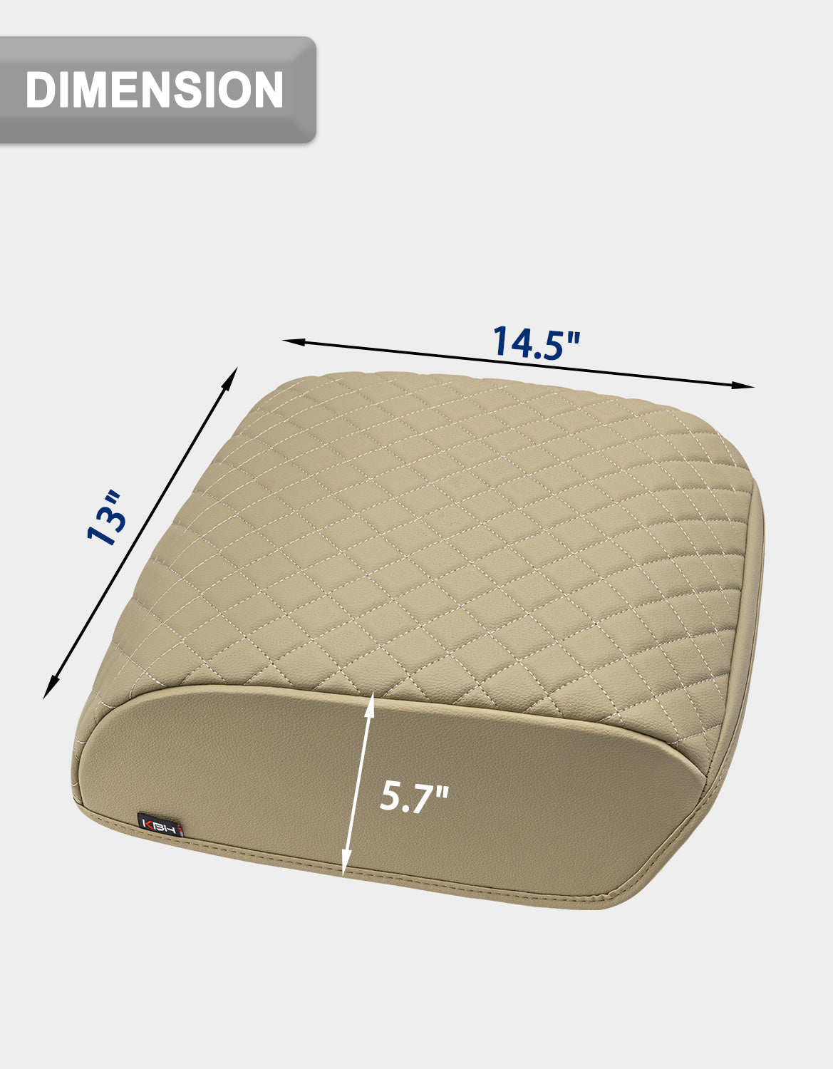 KBH Center Console Armrest Cover Pad Protector for Infiniti QX56 2011-2017, Infiniti QX80 2011-2017