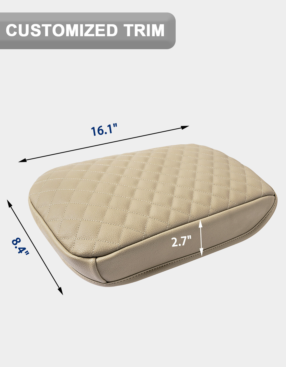 KBH Center Console Armrest Cover Cushion Pad Protector for 2010-2024 Toyota 4Runner