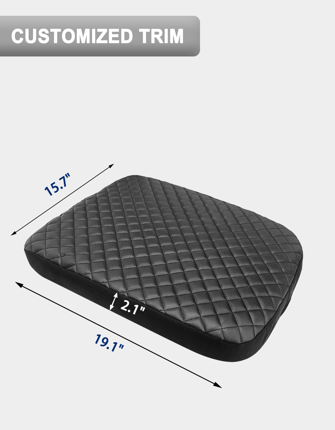 KBH Center Console Armrest Cover Pad for Jump Seat 2002-2012 Dodge Ram 1500 2500 3500