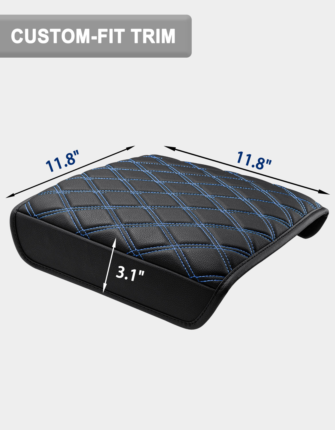 KBH Center Work Surface Armrest Cushion for 2021-2026 Ford F150, 2022-2026 F150 Lightning