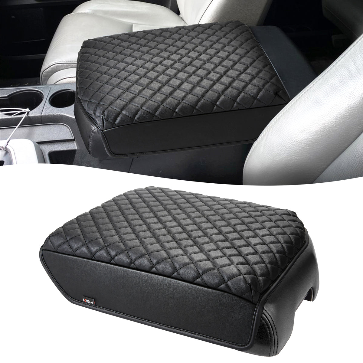 KBH Center Console Armrest Cover Cushion Pad Protector for