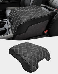 KBH Center Console Cover Pad for Bucket Seat 2011-2016 Ford F250 F350 F450 F550 Super Duty