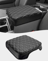 KBH Center Console Cover Pad for Bucket Seat 2023-2025 Ford F250 F350 F450 F550 Super Duty