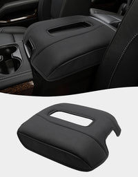 KBH Center Console Armrest Cover Pad for Bucket Seat 2014-2018 Chevy Silverado 1500 2500 3500,2014-2018 GMC Sierra 1500 2500 3500,2015-2020 Tahoe/Yukon/Suburban