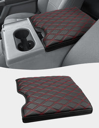 KBH Center Console Armrest Cover Pad for Jump Seat 2015-2025 Ford F150, 2017-2025 Ford F250 F350 F450 F550 Super Duty