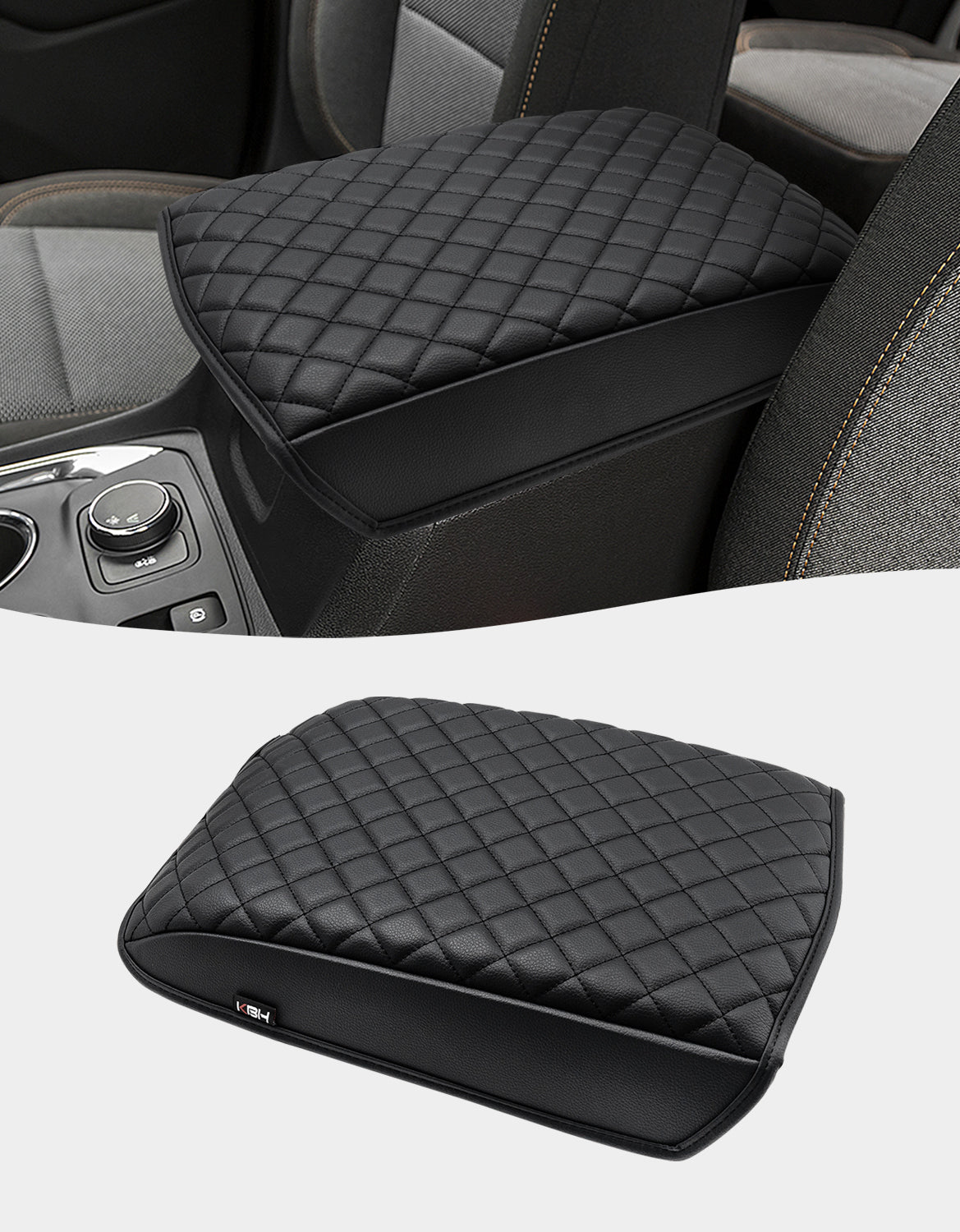KBH Center Console Armrest Cover for Chevy Traverse 2018-2023