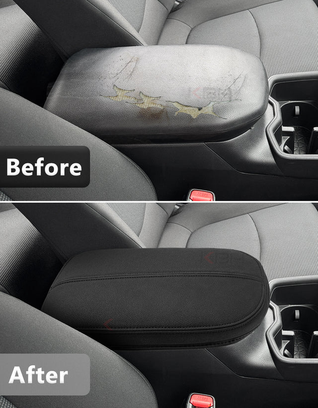 Center Console Armrest Cover Pad for Toyota Rav4 2019-2025 Inner Pocket