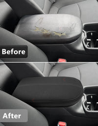 Center Console Armrest Cover Pad for Toyota Rav4 2019-2025 Inner Pocket