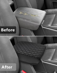 KBH Center Console Armrest Cover Cushion Pad Protector for Honda Ridgeline 2006-2014