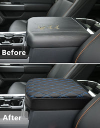KBH Center Console Cover Pad for Bucket Seat 2023-2025 Ford F250 F350 F450 F550 Super Duty