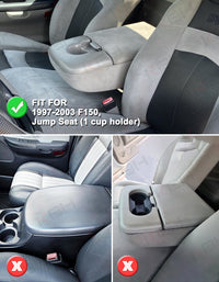 Center Console Armrest Cover Pad for jump Seat 1997-2003 Ford F150