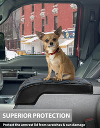 KBH Center Console Cover Pad for Bucket Seat 2011-2016 Ford F250 F350 F450 F550 Super Duty