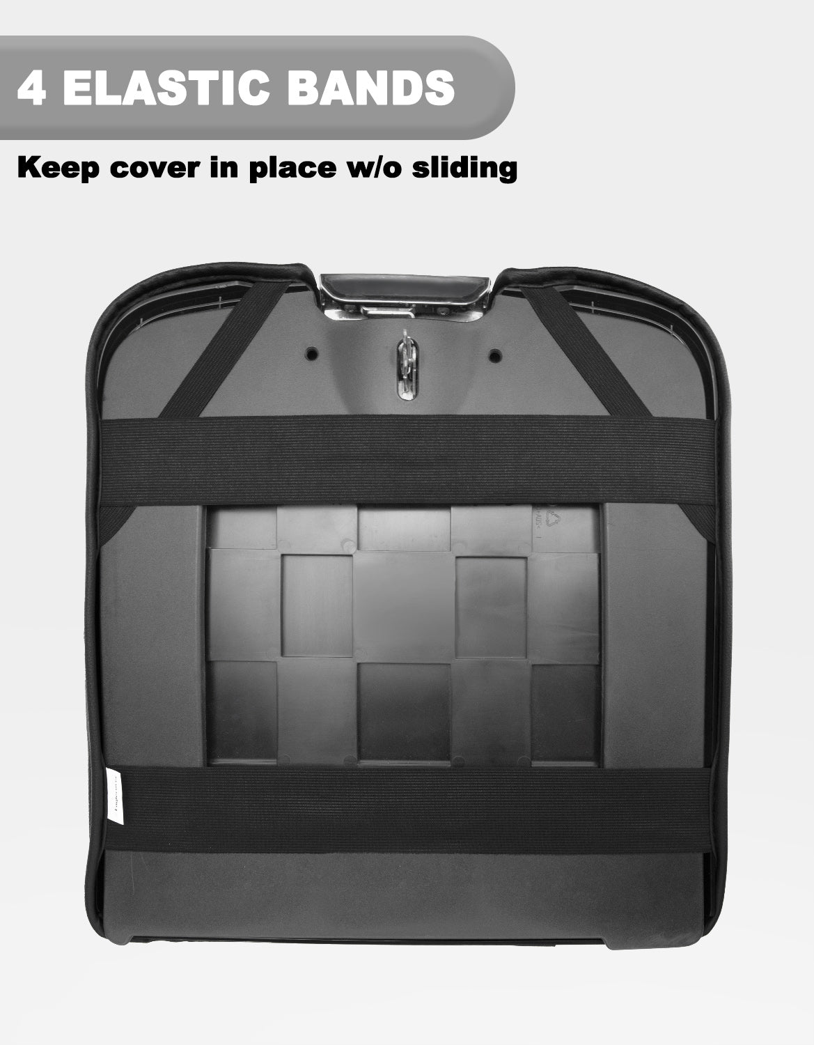 KBH Center Console Armrest Cover for Jump Seat 2013-2018 Dodge Ram 1500,2013-2025 Dodge Ram 2500/3500/1500Classic