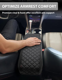 Center Console Armrest Cover for 2010-2017 Chevy Equinox,2010-2017 GMC Terrain