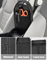 Center Console Armrest Cover Pad for Toyota Rav4 2019-2025 Inner Pocket