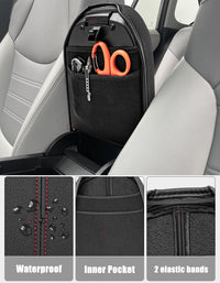 Center Console Armrest Cover Pad for Toyota Rav4 2019-2025 Inner Pocket