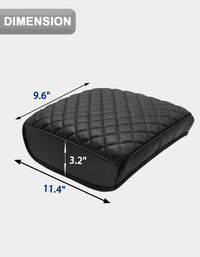 KBH Center Console Armrest Cover Cushion Pad Protector for Honda Ridgeline 2006-2014